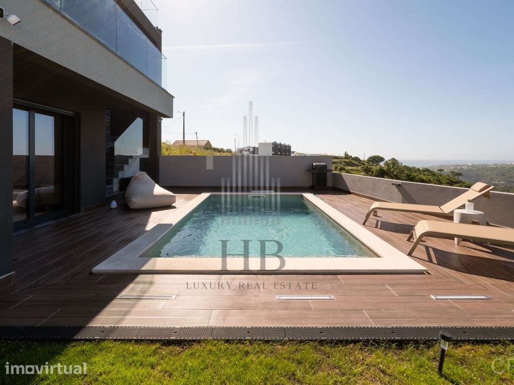 Villa T4 Contemporânea com Piscina, Rooftop Panorâmico e Vista Mar ... - Grande imagem: 4/60