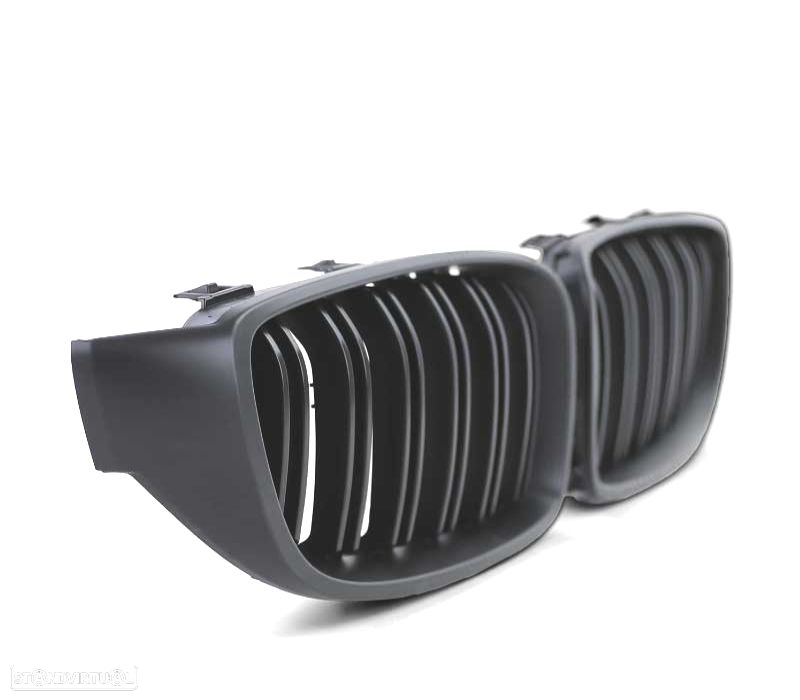 GRELHA FRONTAL BMW F32 F33 F36 13-18 LOOK M4 PRETO FOSCO - 2