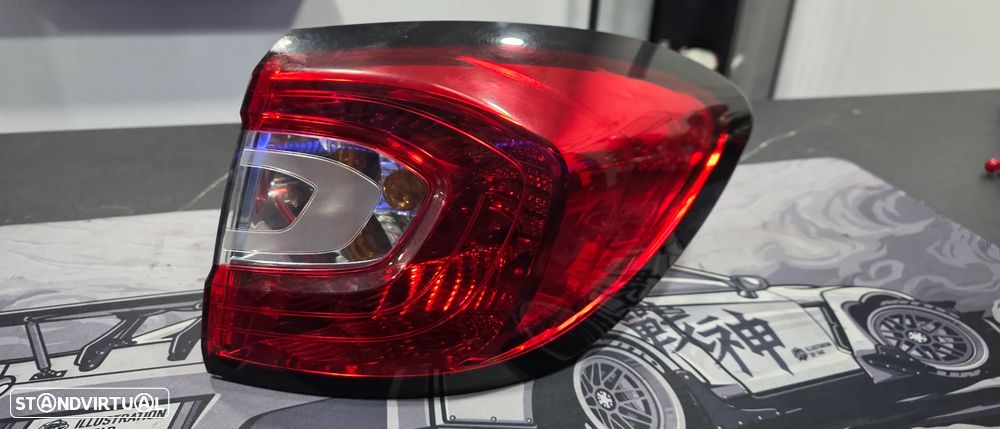 Farolim traseiro direito Renault Captur de 2016 - 1