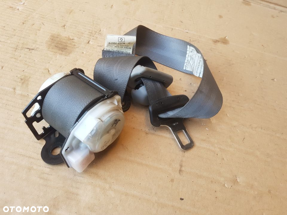 Suzuki Ignis FH 00-03 pasy bezpieczeństwa przód tył klamra zapinka komplet - 5
