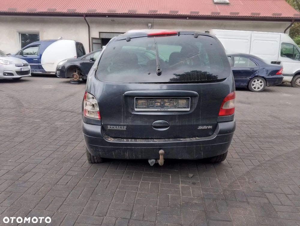 Renault Megane Scenic I FL (99-03r.) 1.9 DCI 104KM. Silnik F9Q 732 Skrzynia JC5 132 lakier TEB66 TE B66.Cały na części. GWARANCJA !!!  Przód Tył Zestaw Komplet Drzwi Klapa Zderzak Błotnik Maska Grill Atrapa Szyba Pas Lampa Lusterko Boczki Fotel Kanapa Kokpit Deska Rozdzielcza Przełącznik Włącznik Sterownik Przewody Wiązka Instalacja Moduł Komputer Czujnik Listwa Pompa Alternator Wtryski Głowica Rozrusznik Kompresor Sprzęgło Dwumas Silnik Skrzynia ABS Klimatyzacji Paliwa Wspomagania Kolektor Turbina Przepustnica Zawór Chłodnica Koło Hak Belka Sanki Zawieszenie Mcpherson Półoś Amortyzator Wydech Tłumik Zacisk Most - 5
