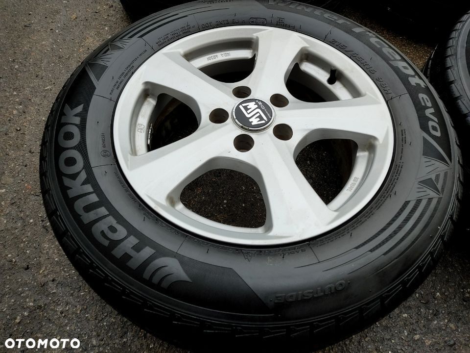 215/65R16 Opony Zimowe Zima HANKOOK Winter I*CEPT EVO 6,5-5mm Legnica ALU-RAD 215/65 - 10