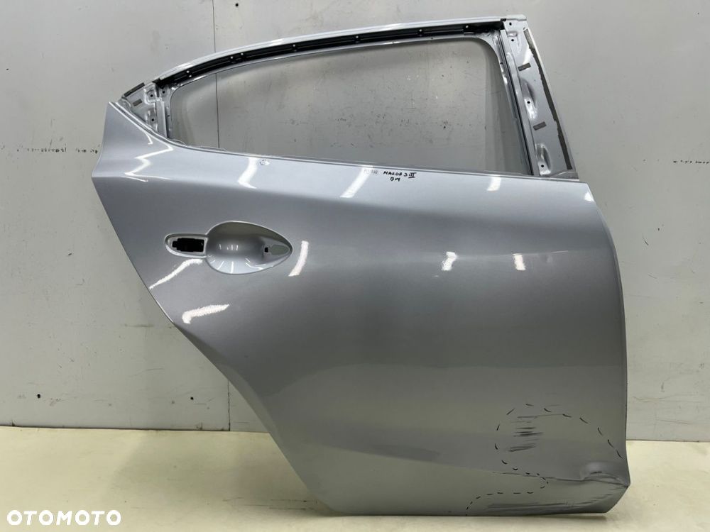 Drzwi Mazda 3 III BM 13-18r. prawe tylne prawy tył BJS772010 - 1