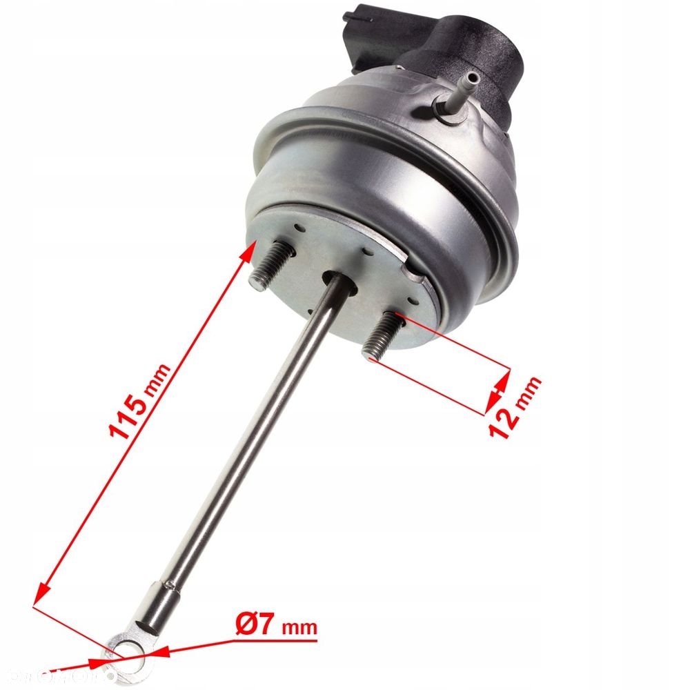 Zawór bańka gruszka turbiny FIAT Ducato / CITROEN Jumper / PEUGEOT Boxer - 3.0 [115 mm] - 5