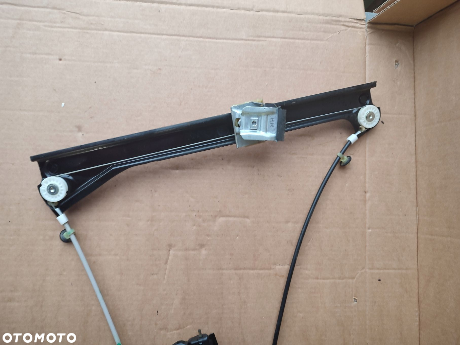 Mechanizm szyby prawy przód pasażera VW POLO V LIFT 6C 3DRZWI 130TYS przeb - 2