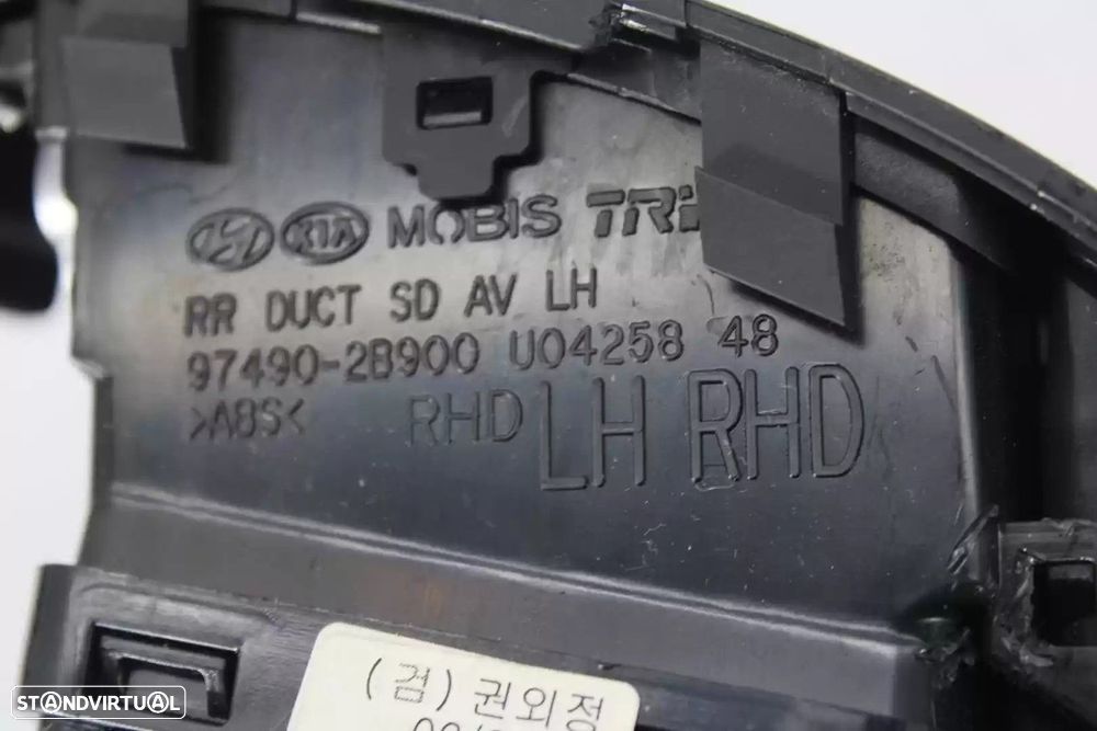 GRELHA VENTILADORA HYUNDAI SANTA FÉ II 2007 -974902B900 - 4