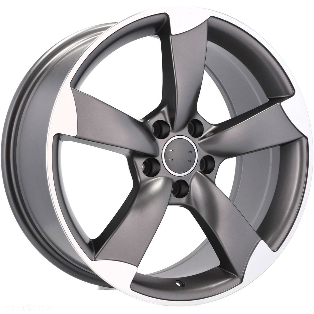 4x Felgi 18 m.in. do AUDI A4 B6 B7 B8 B9 Allroad B8 B9 A5 8T 8F F5 B10 A6 C6 C7 A7 - BK217 (FBX341) - 2