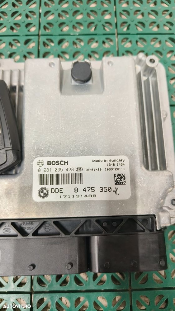 Kit pornire BMW F3X B47 150 cai automata 8475350 (ecu+fem+cheie) - 2