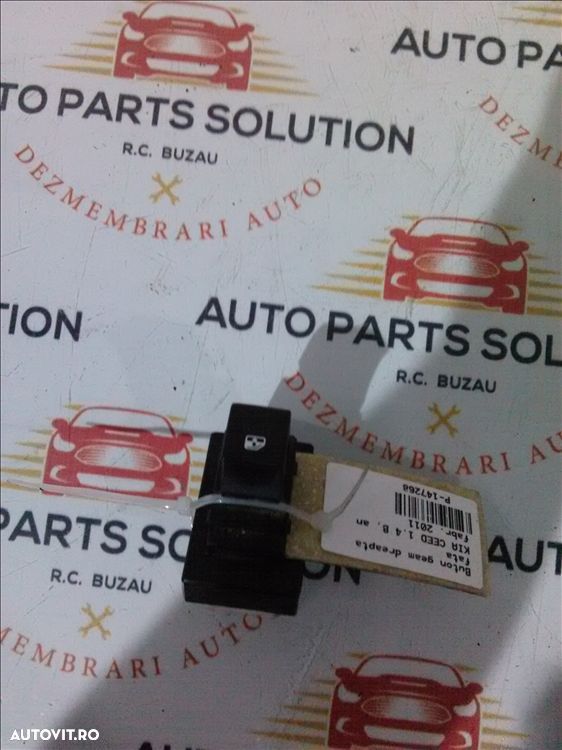buton geam dreapta fata kia ceed 1.4 b  an fabr. 2011 - 1