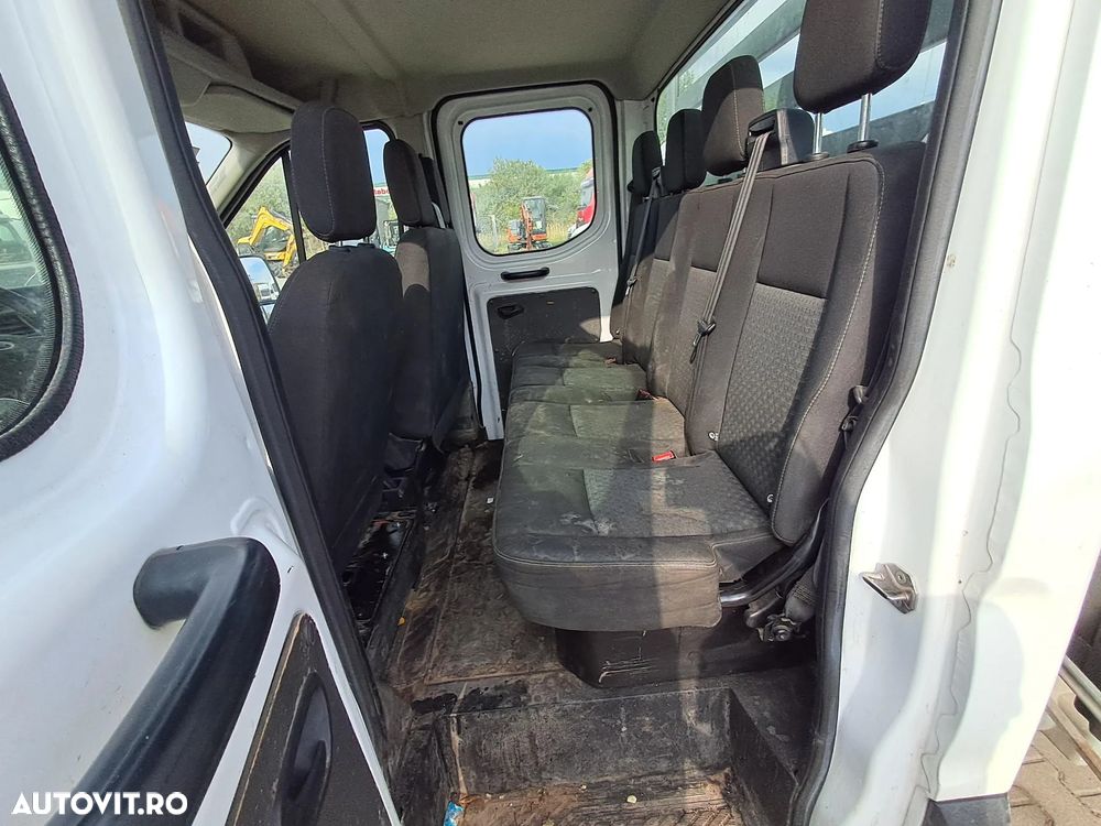 Ford TRANSIT DOKA BASCULABIL 2.0D 130CP MOTOR DEFECT /DISTRIBUTIE RUPTA - 9