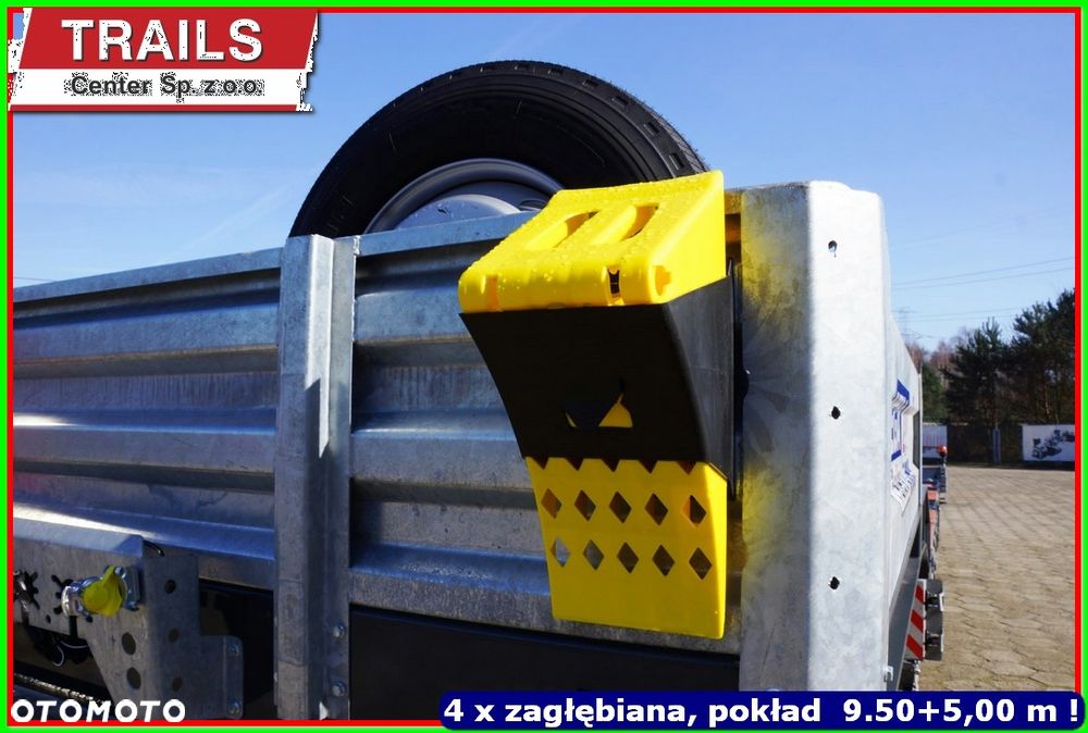 Inny Niskopodwoziowa ład. 43 T, rozciągana do 18,60 m, 4 x załębiana !!! - 38