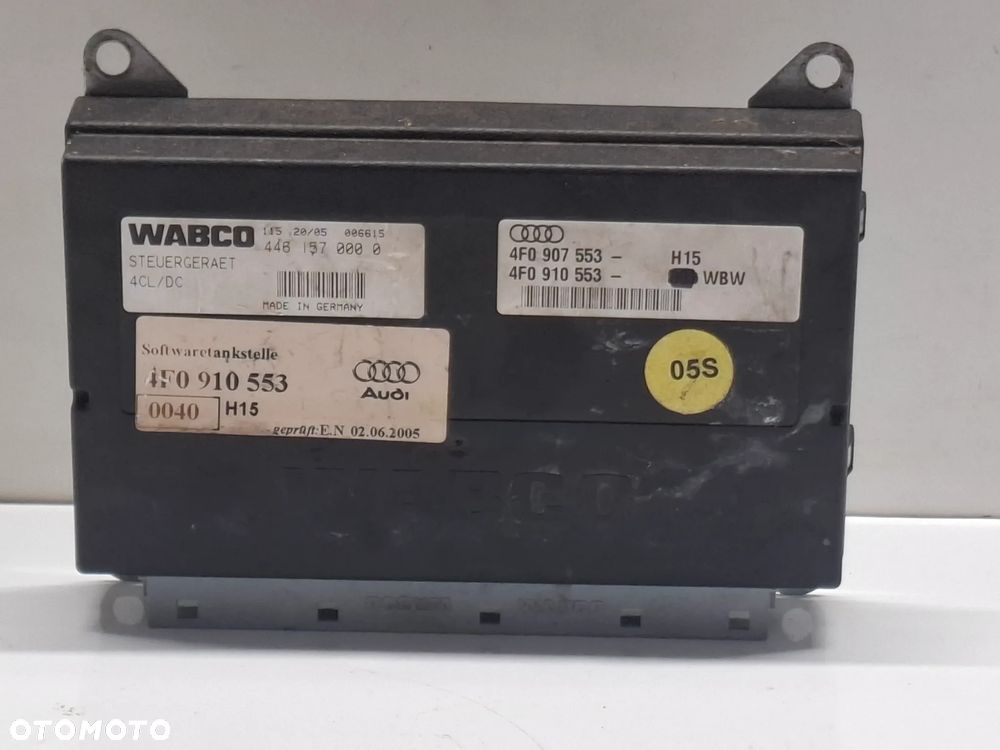MODUL STEROWNIK ZAWIESZENIA PNEUMATYCZNEGO AUDI A6 C6 SLASK WYSYLKA - 1