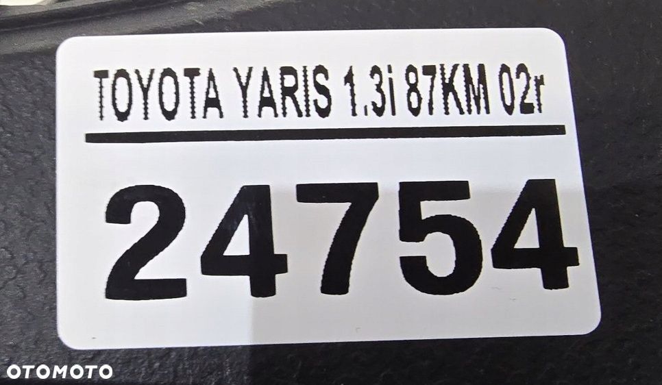 radio wyświetlacz panel toyota yaris i 99-05r 86110-0d040 - 4