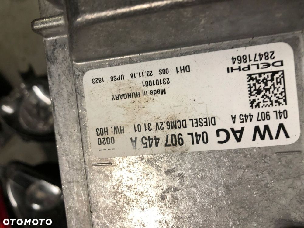 KOMPUTER VW SKODA AUDI 1.6 04L907445A 23101001 - 1