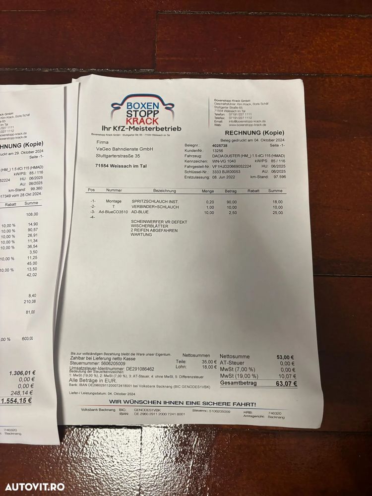 Dacia Duster Blue dCi 115 Prestige - 23