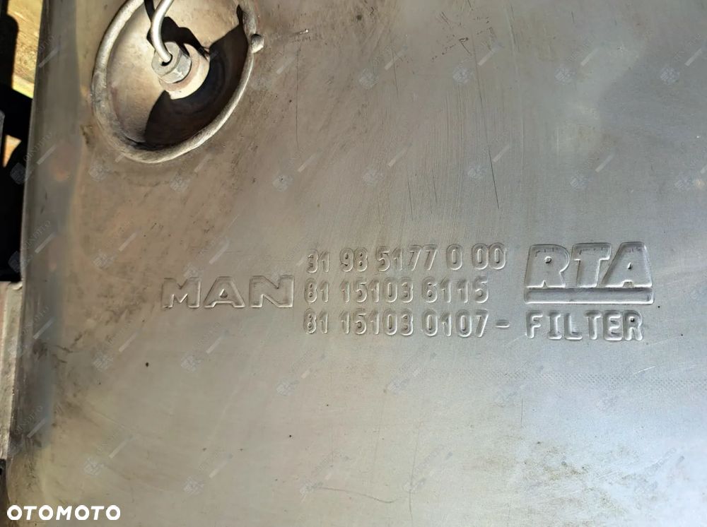 TŁUMIK KATALIZATOR MAN TGX EURO 6 81151036115 - 6