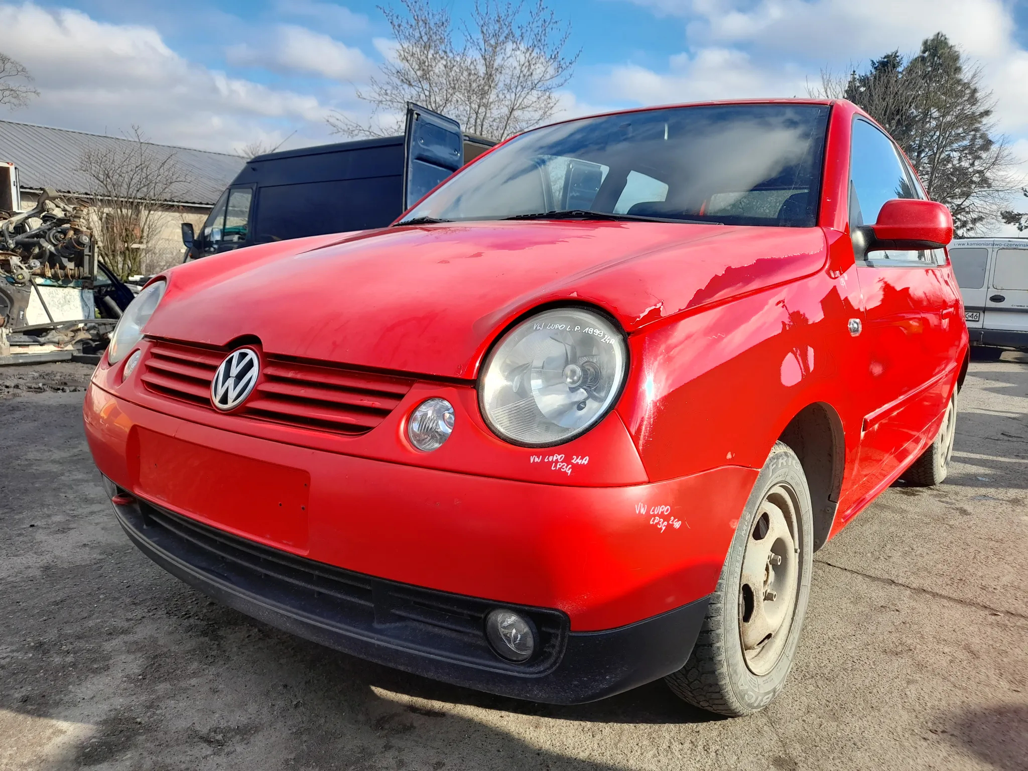 VW LUPO GRILL PRZÓD ATRAPA PRZEDNIA LP3G - 20