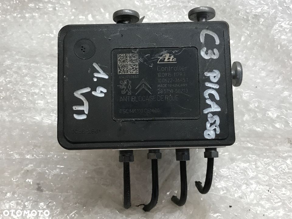 Pompa ABS CITROEN C3 PICCASO DS3 1.4 VTI 9806891780 - 1