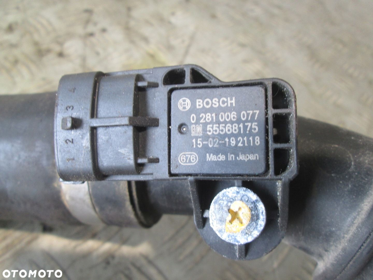 CZUJNIK CIŚNIENIA 55567257 OPEL MOKKA 1.4 TURBO  RURA - 4