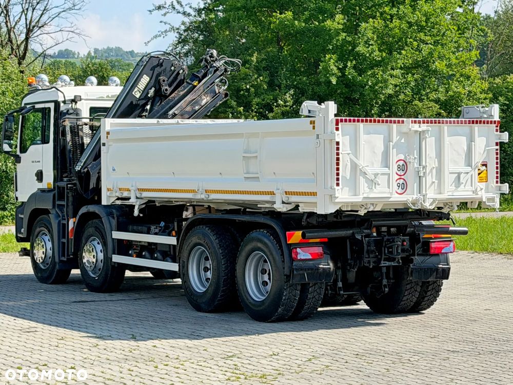 MAN TGS 35.440 *WYWROTKA 5,60 m + BORDMATIC*HIAB 144 E -3 HIDUO + PILOT*8x4 - 7