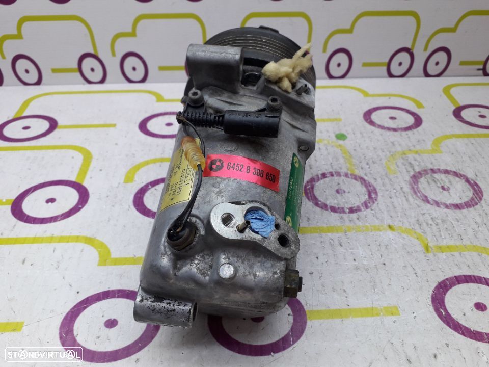 Compressor AC BMW Serie 3 2.0 D 136Cv de 2001 - Ref: 64528386650 - NO60080 - 4