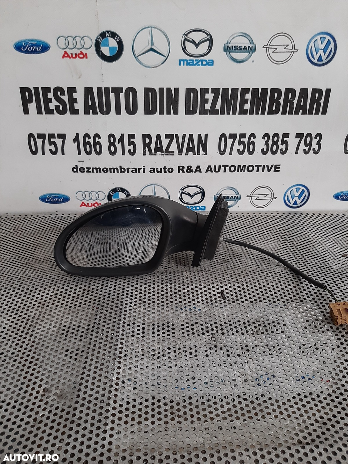 Oglinda Stanga Seat Ibiza An 2002-2003-2004-2005-2006-2007-2008-2009 Electrica Vanduta De Firma Cu - 3