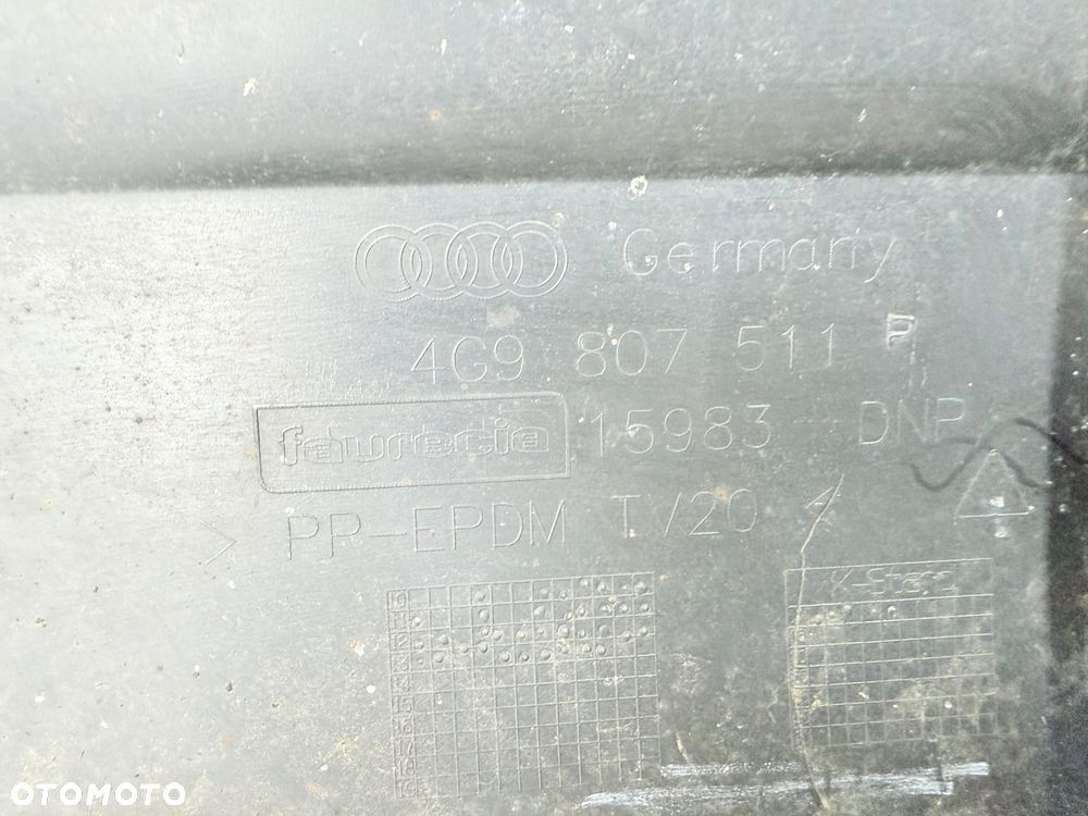 Zderzak tylny Tył Audi A6 S6 C7 4G 4G9807511B - 7