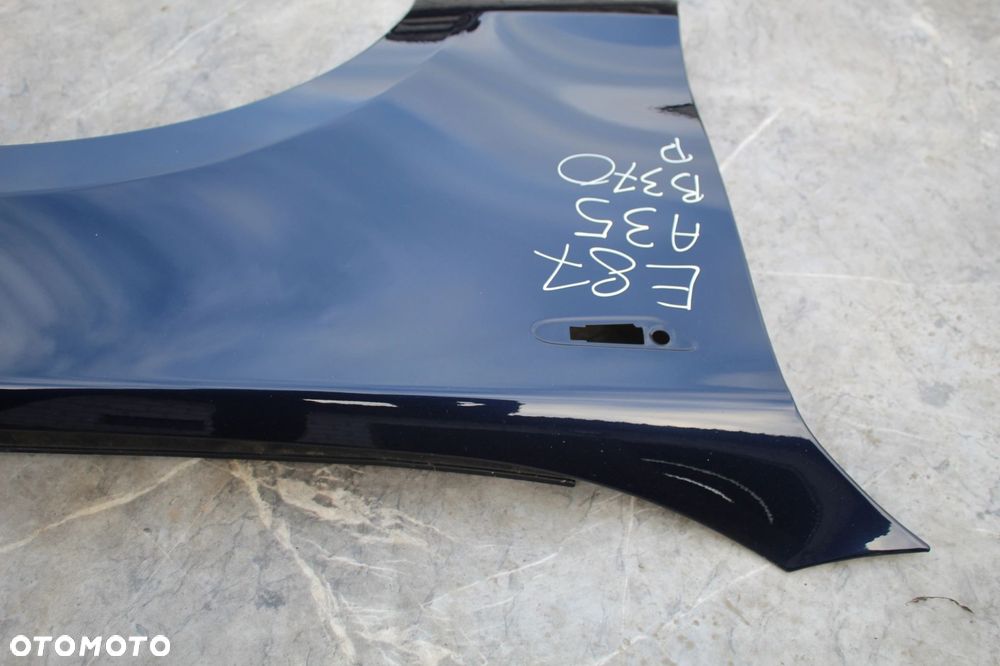BŁOTNIK PRAWY PRZÓD PRZEDNI BMW E81 E82 E87 E88 A35 MONACOBLAU B370 - 6