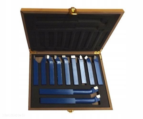 Noże tokarskie 10x10 mm 11szt.kpl nóż tokarka - 2