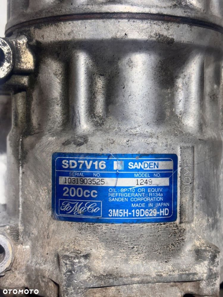 KOMPRESOR SPRĘŻARKA KLIMATYZACJI FORD C-MAX VOLVO V50 2.0 D 3M5H-19D629-HD - 2