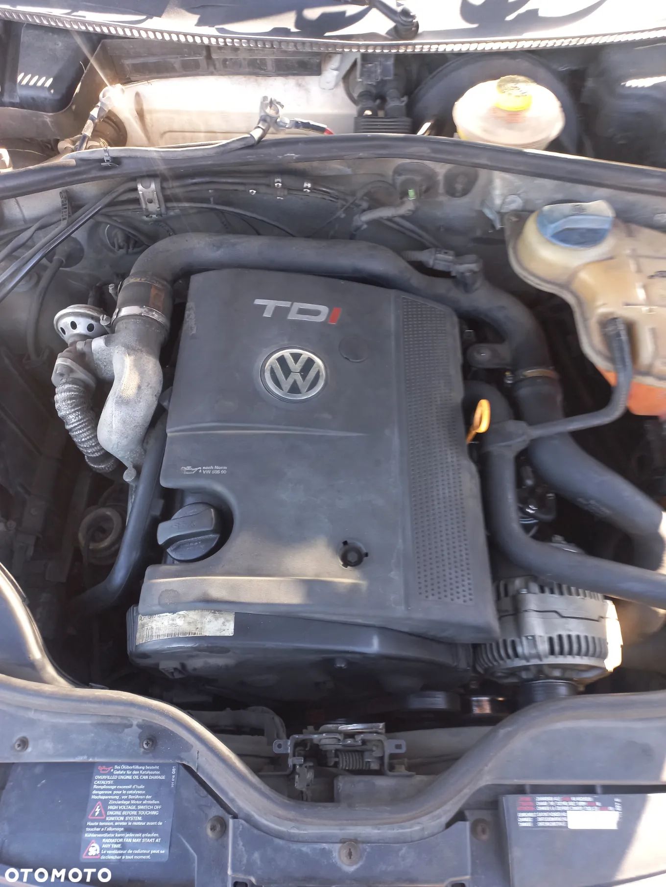 Vw Passat B5 1.9 TDI 110km AFN silnik kompletny wtryski turbina - 1