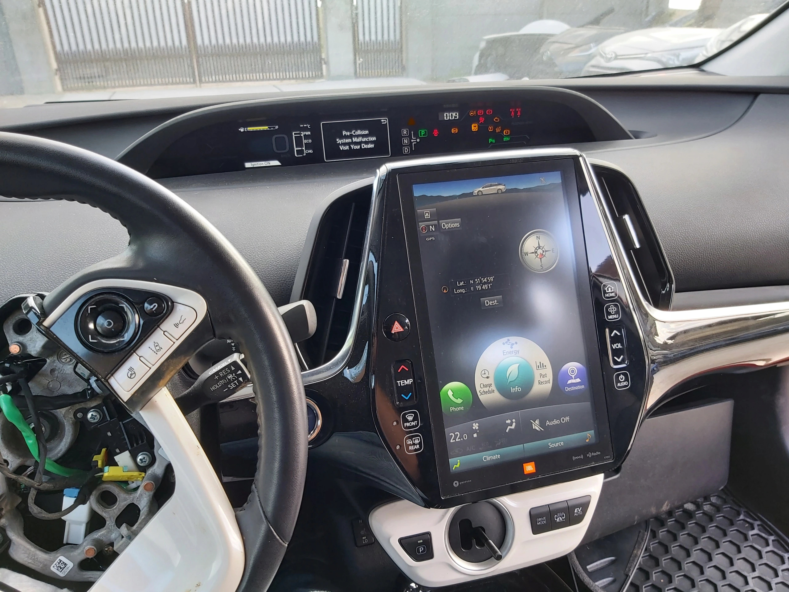 Toyota Prius IV PRIME wiązka instalacja deski wnęt - 10