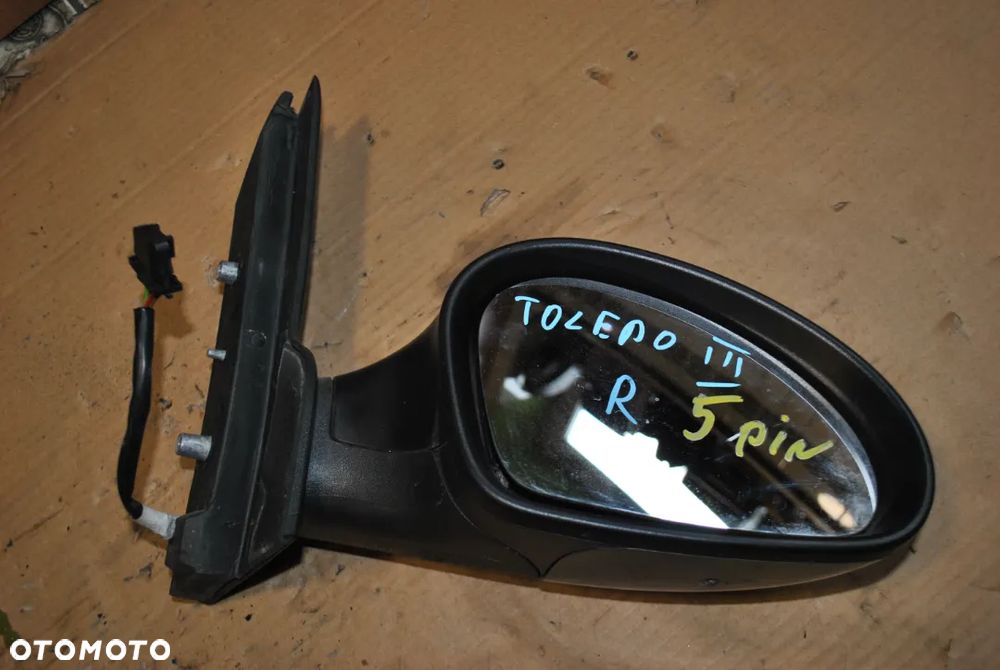 Lusterko prawe Seat Toledo III 5 pin EU - 1