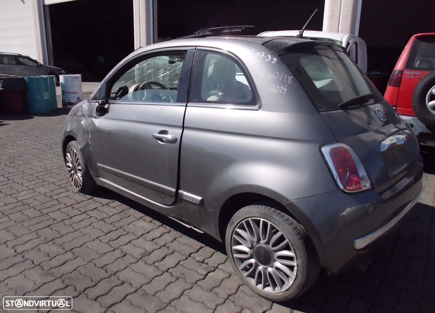 Peças Fiat 500 2014 - 2