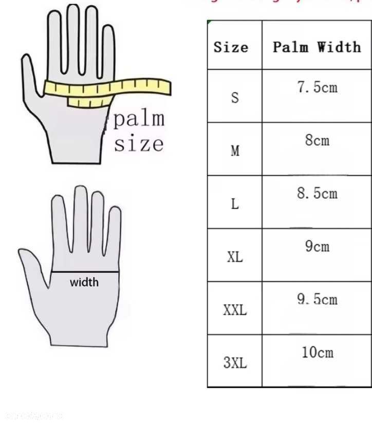 rękawiczki skórzane motocyklowe bez palcy wzmacniane - 4