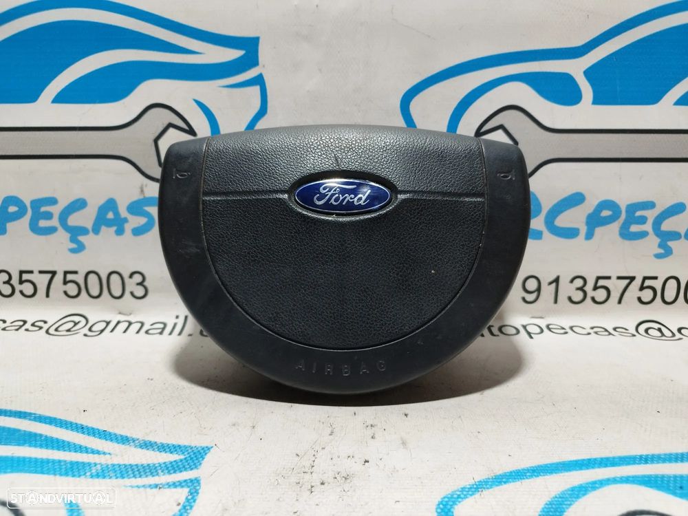 AIRBAG VOLANTE GUIADOR FORD FIESTA V 5 MK5 FUSION JU 2S6AA042B85 2S6AA042B85AC 2S6A-A042B85-AC - 1