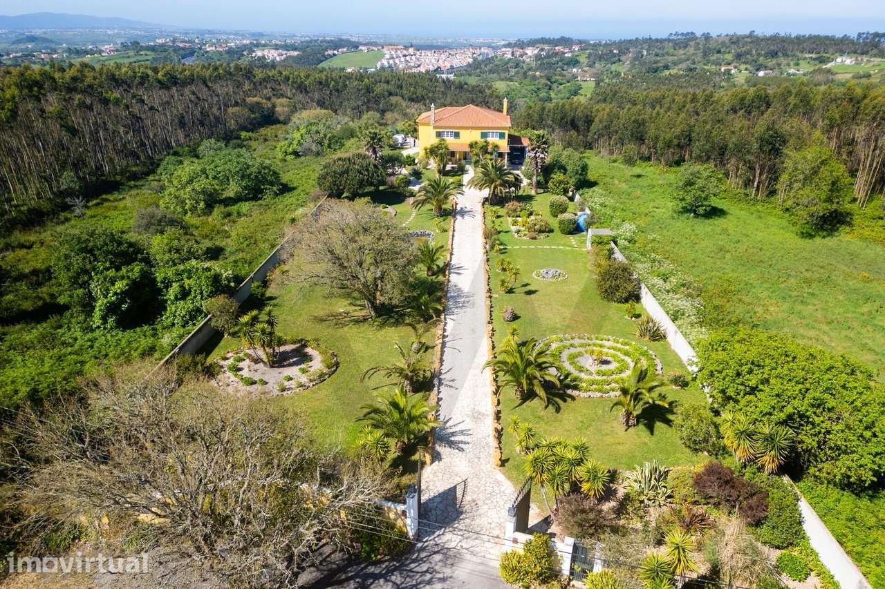 T5 COM PISCINA, TERRENO COM 15.570 m2 E VISTA DESLUMBRANTE EM MAFRA - Grande imagem: 2/58