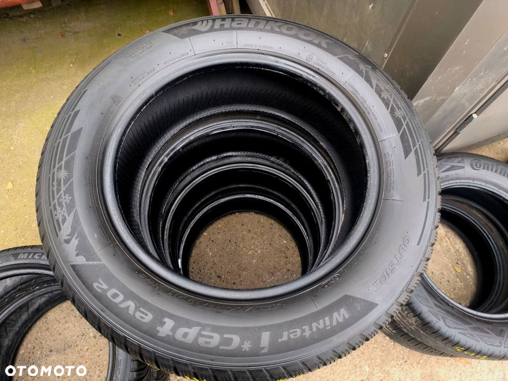225/60R17 99H Opony Zimowe Zima HANKOOK Winter I*CEPT EVO2 EVO 2 5,5mm Legnica ALU-RAD 225/60 - 9
