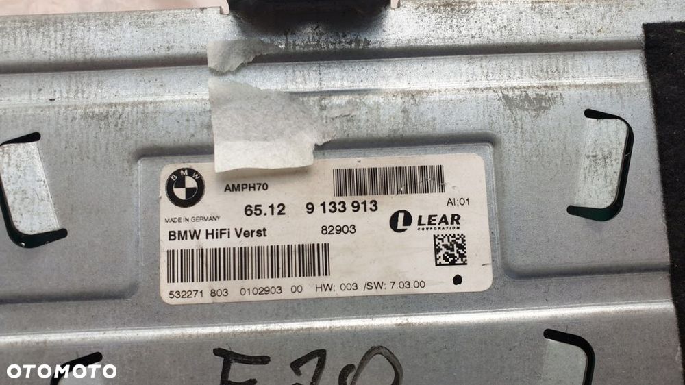 Wzmacniacz Hi-FI BMW X5 X6 E70 E71 9133913 - 2
