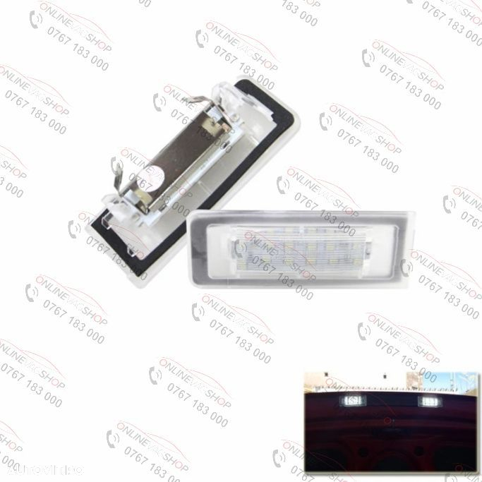 Set lampi LED numar Audi TT MK1 8N 99-06 - 2