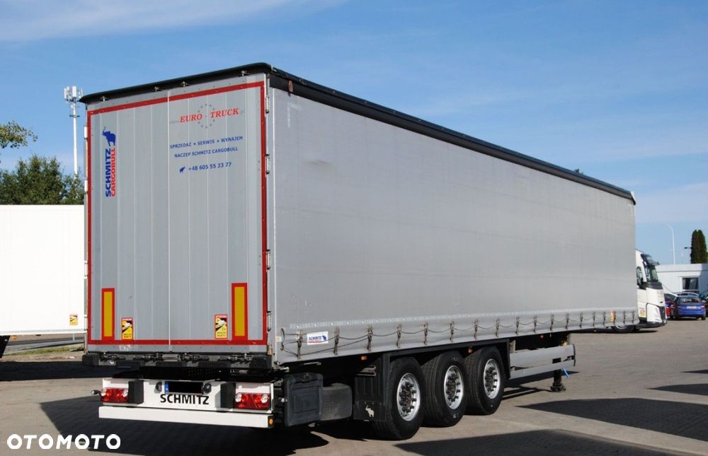 Schmitz Cargobull SCS kurtyna, podnoszona oś - 2