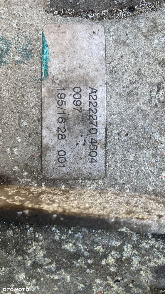 MERCEDES 205 hybryda kompletna skrzynia biegow 724295 - 2