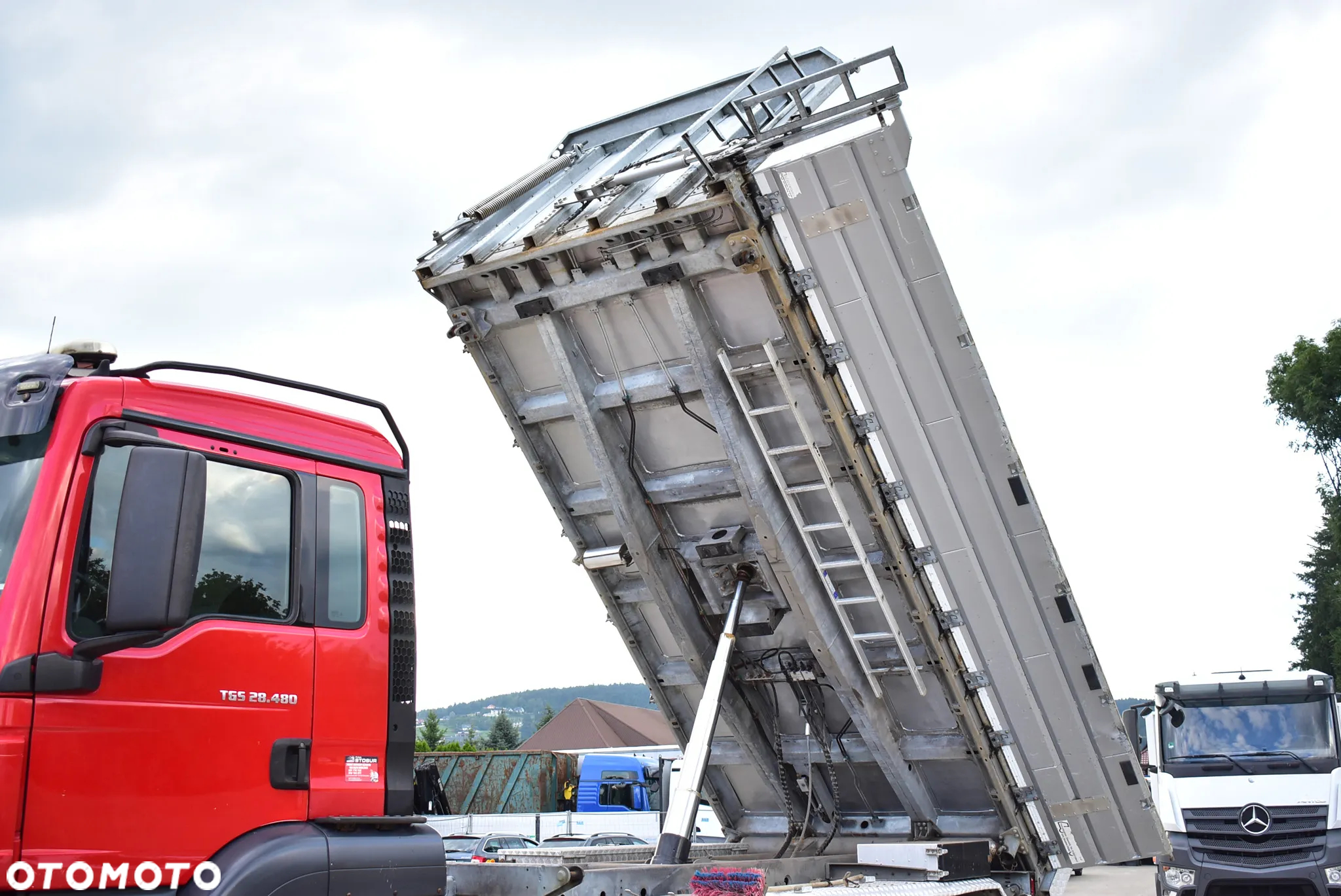 MAN TGS 28.480 6x4-4BL Wywrotka 3-Str. ** Bordmatic **! 65.000 KG Zestaw ! Przedni most/ Reduktor/ 4X4/6X6/ STAN PERFEKCYJNY ! SPROWADZONY Z AUSTRII ! - 31