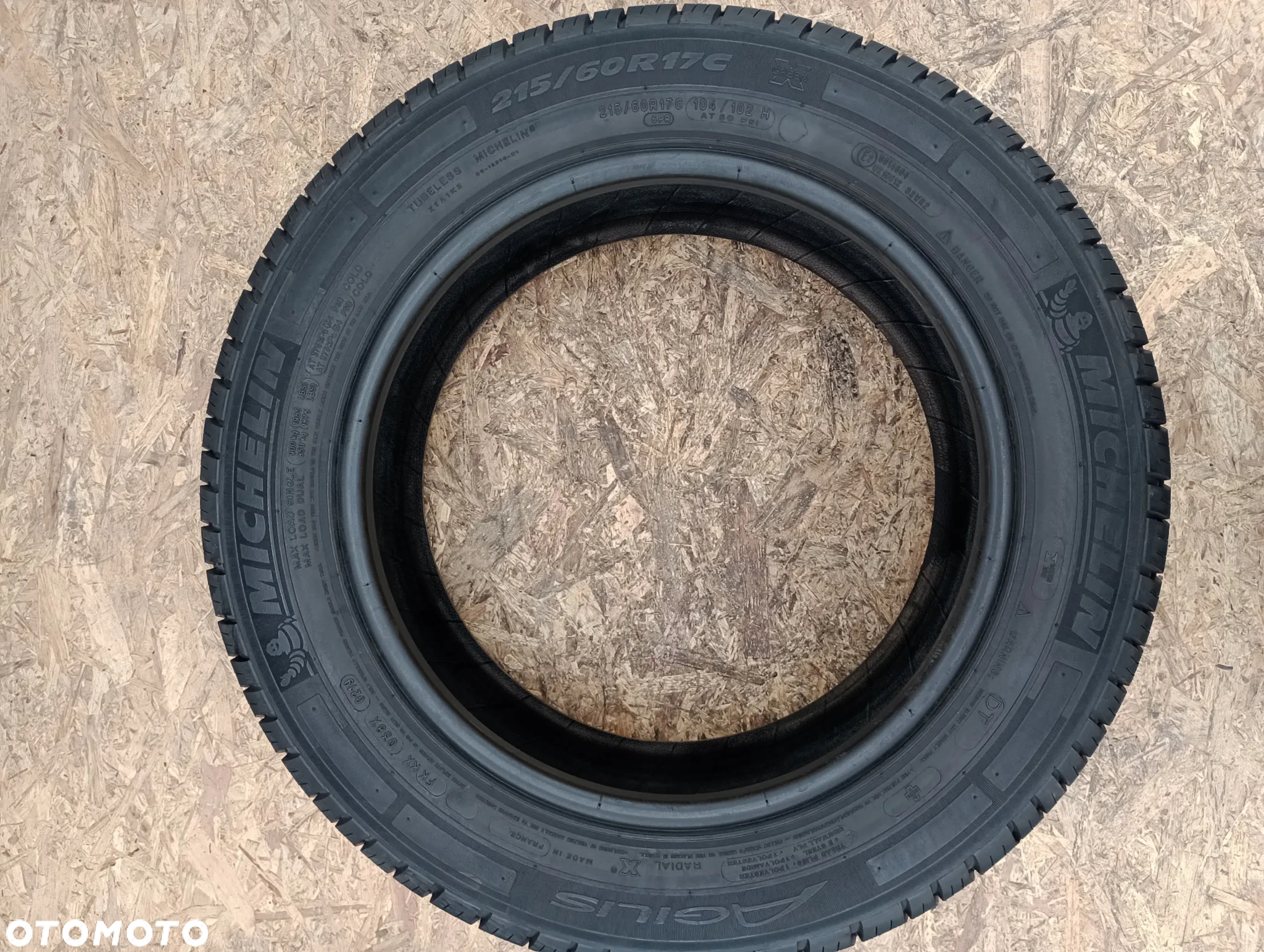 OPONY LETNIE WZMACNIANE 2x 215/60 R17C 104/102H MICHELIN AGILIS - 5