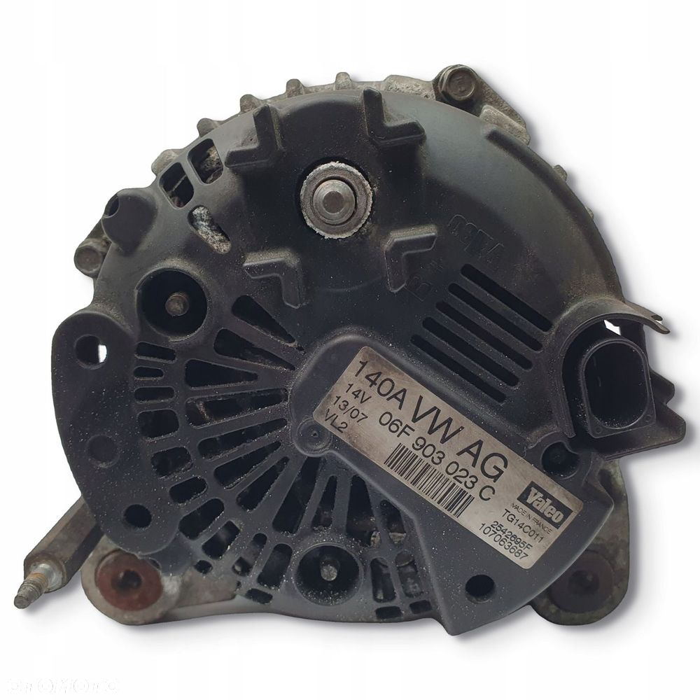 ALTERNATOR Volkswagen Golf V 2.0 TDI Valeo 06F903023C TG14C011 2542695G - 5