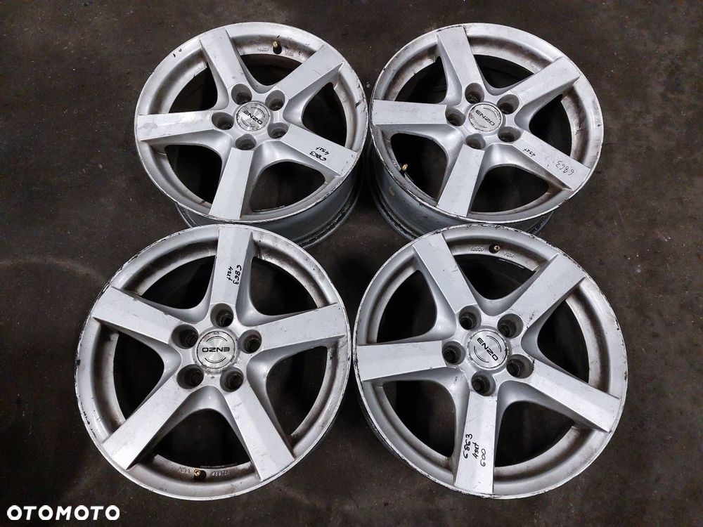 FELGI ALUMINIOWE 4SZT 5x110 6,5Jx16 ET45 FI65,1 SAAB VECTRA KBA 45971 - 1