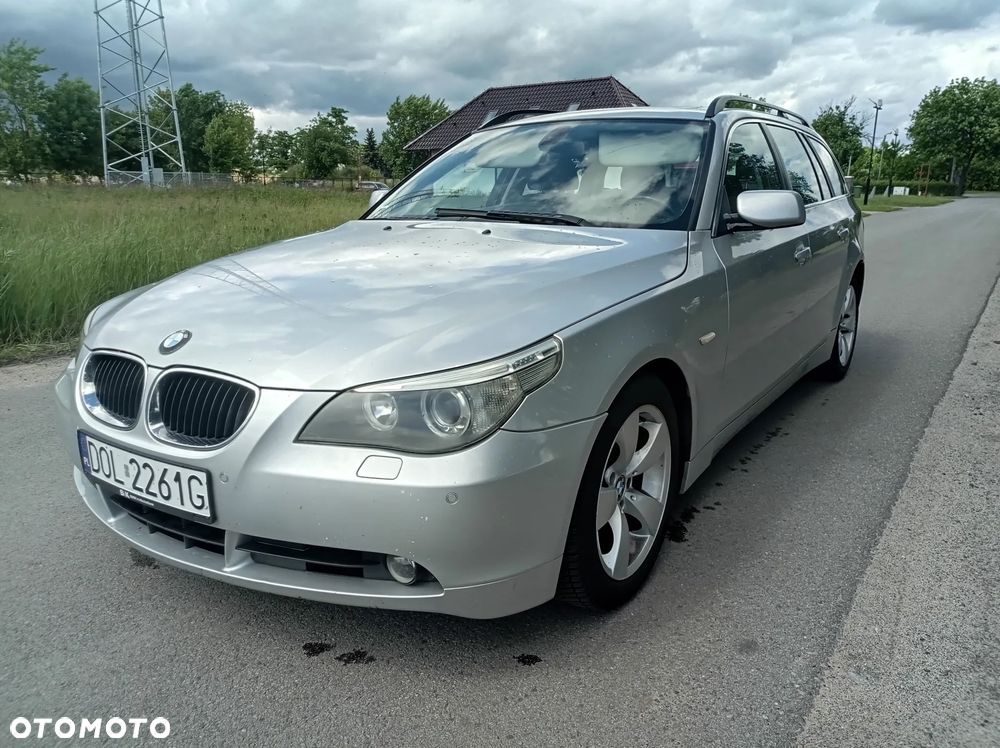 UWAGA ! 2006 BMW 525d E60/61 AUTOMAT ZADBANA W ORYGINALE ZAREJ PL - 1