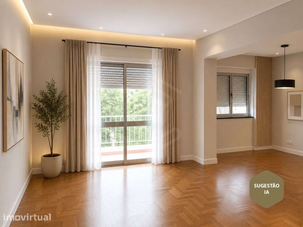 Apartamento T3 com 125 m² e duas varandas no centro de Loulé, Algarve - Grande imagem: 2/32