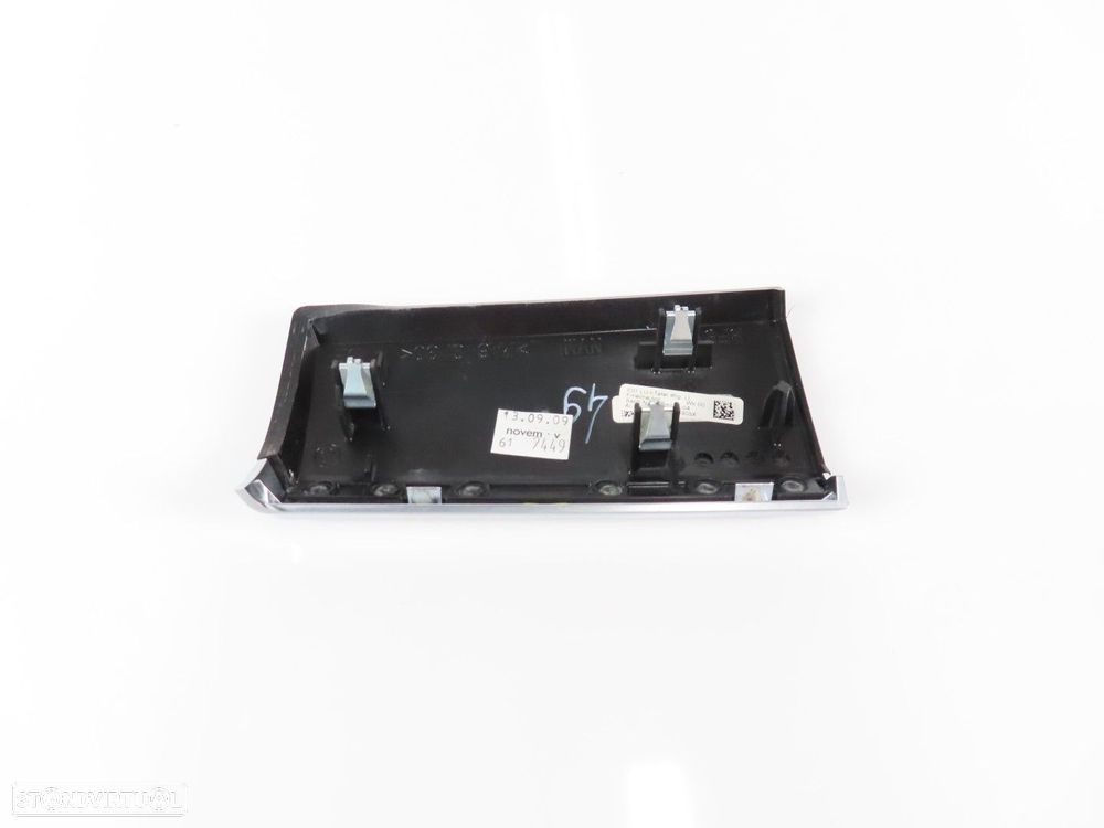 Friso do tablier em Madeira Direito Seminovo/ Original BMW 7 (F01, F02, F03, F04... - 3