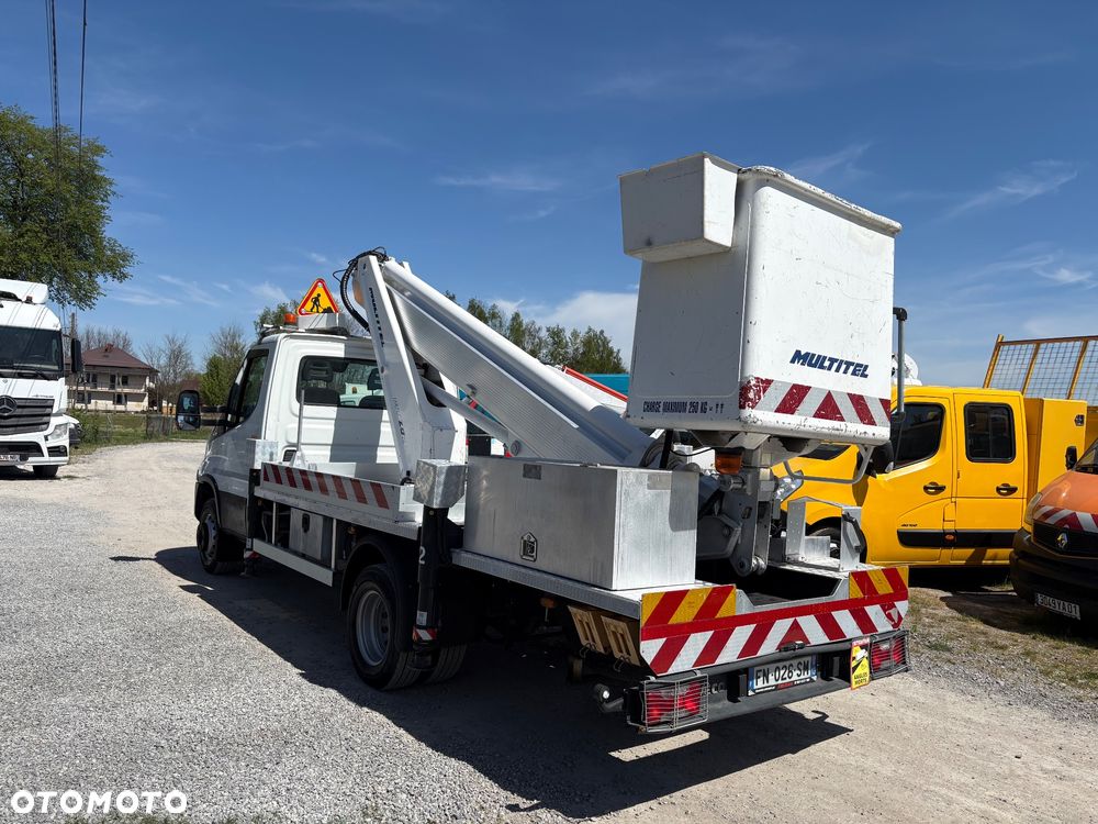 Iveco DAILY 65C18 | PODNOŚNIK KOSZOWY | 20M | MULTITEL 202 DS | NOWE OPONY | KLIMA | SPROWADZONY | SUPER STAN - 8